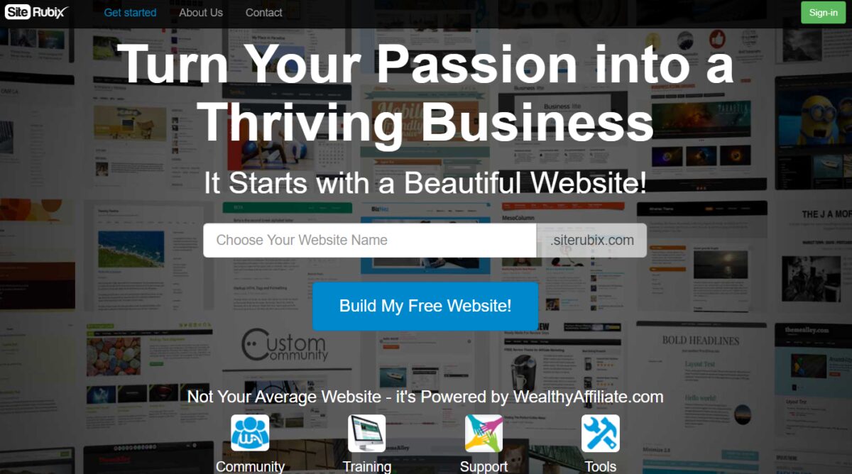How to Build Your Own Website Free | Achieve Success From Home