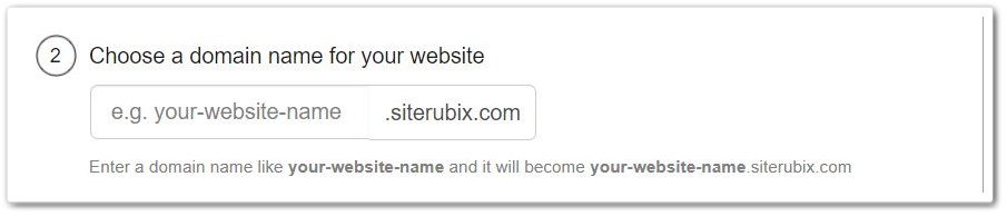 Choose a domain name for your website