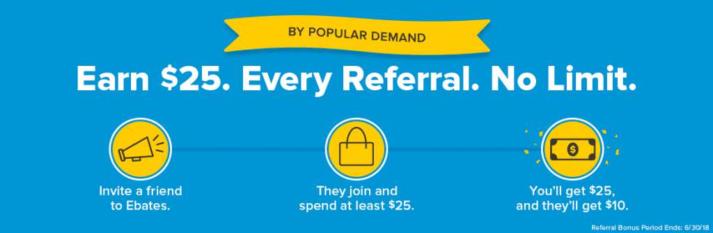 Ebates refer a friend