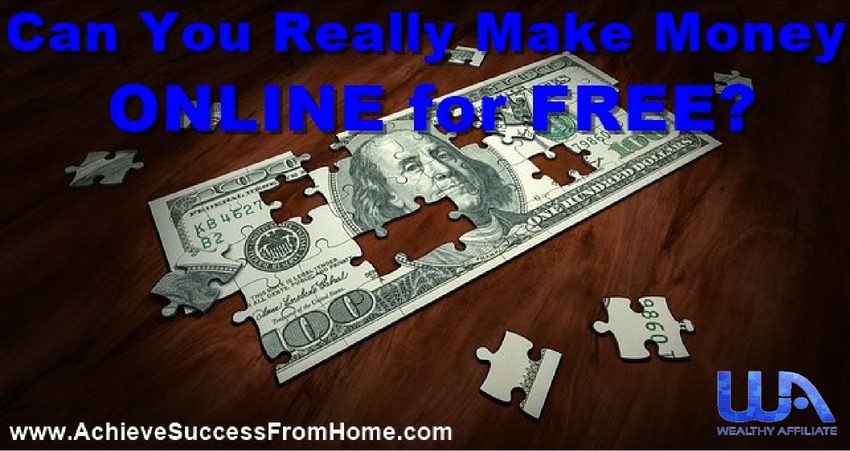 How To Make Money Online For Free - Join Wealthy Affiliate