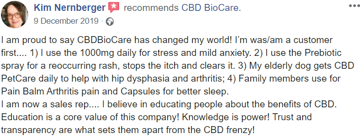 CBD BioCare - Review #6