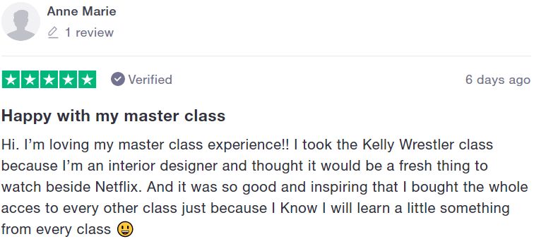 MasterClass Review - #3