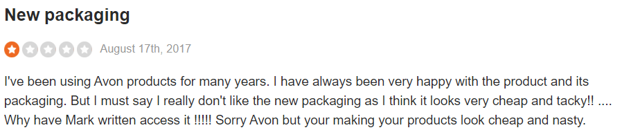 Avon reviews - #5