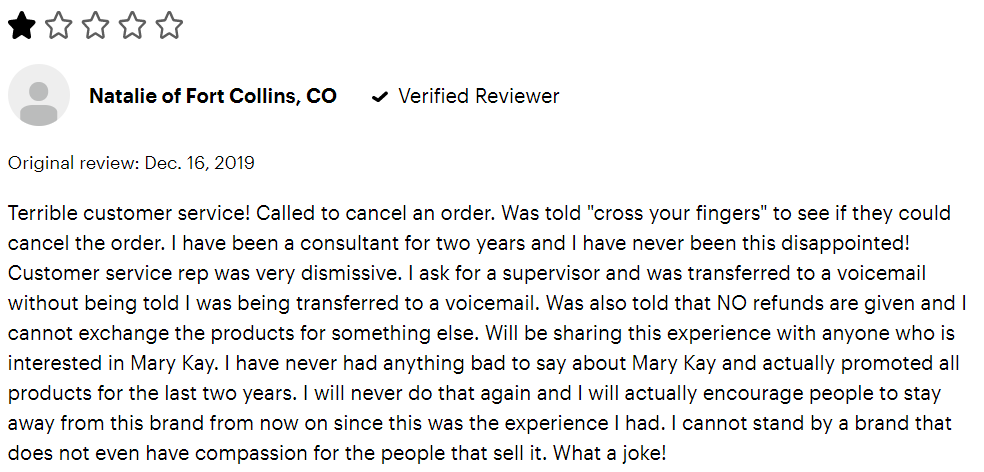 Mary Kay Reviews - #1