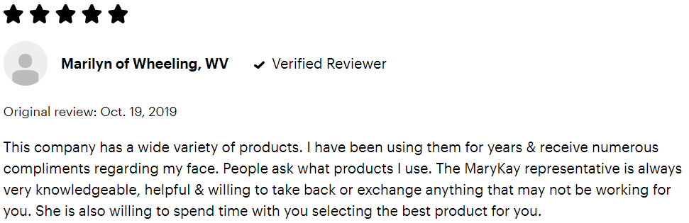 Mary Kay Reviews - #5