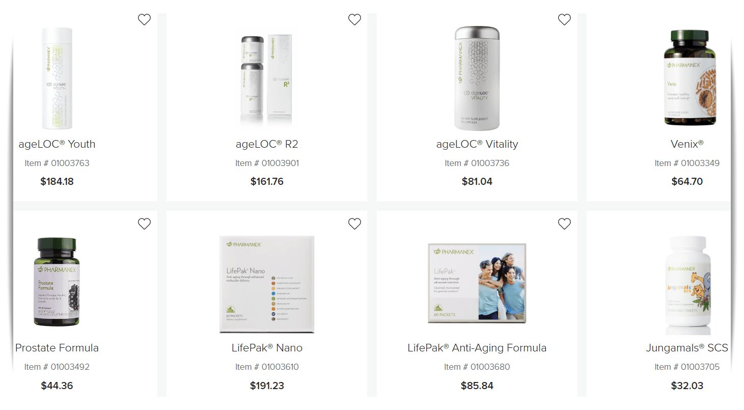Nu Skin products - Most popular