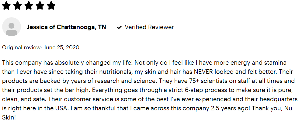 Nu skin reviews #4