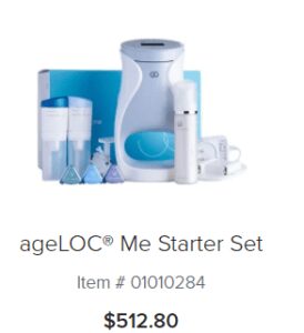 Nuskin ageloc me starter kit