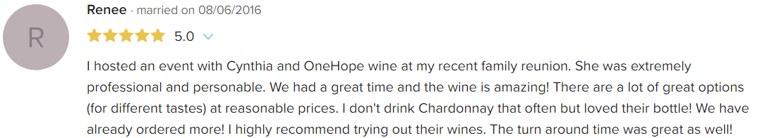 onehope wine reviews - #3