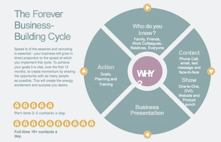 forever living business building cycle