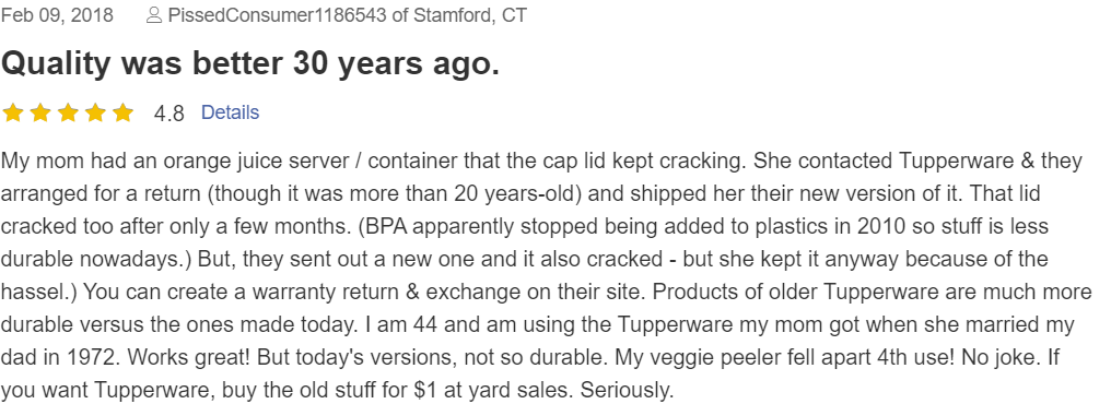 tupperware reviews #5