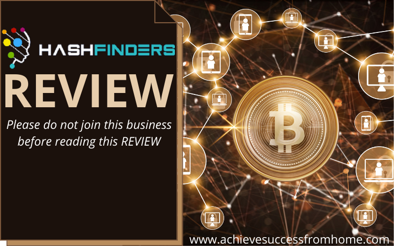 Hashfinders Review A Bad MLM Pyramid Crypto Investment.