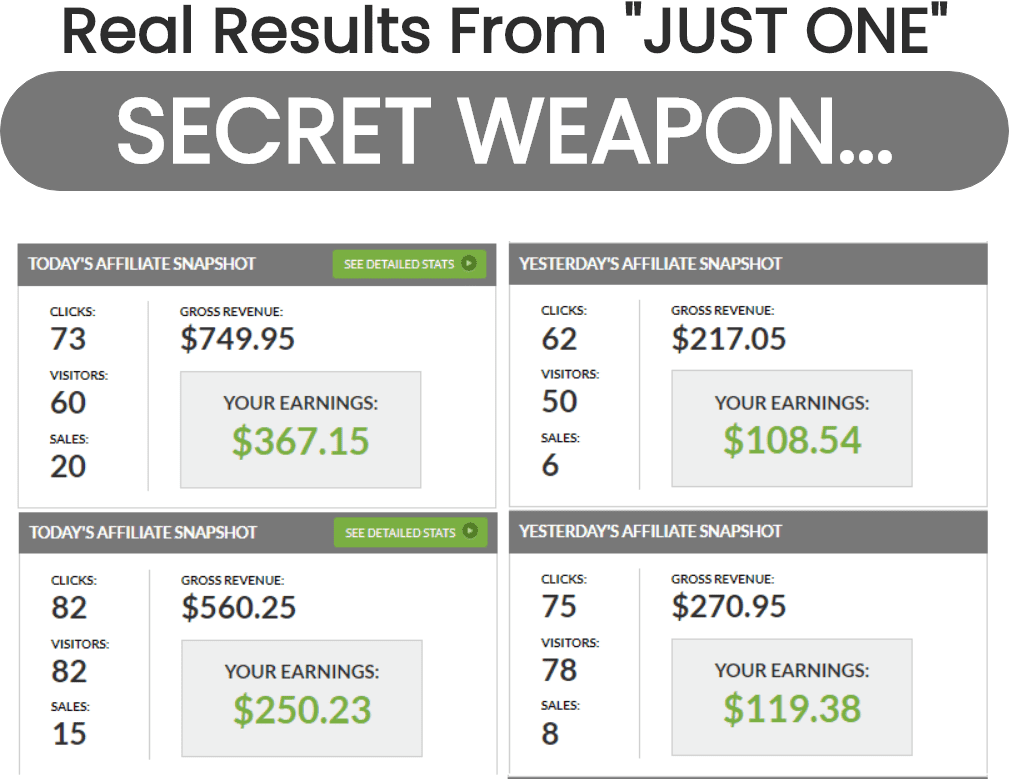 The Secret weapon review - real results