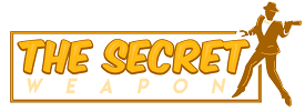 The secret weapon review logo