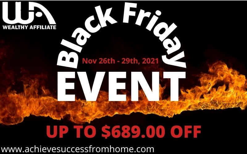 Wealthy Affiliate Black Friday Special Review – The Best Newbie Training Platform!