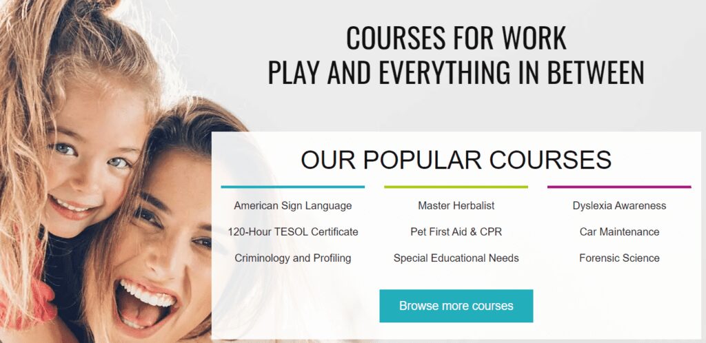 International open academy review - Popular courses