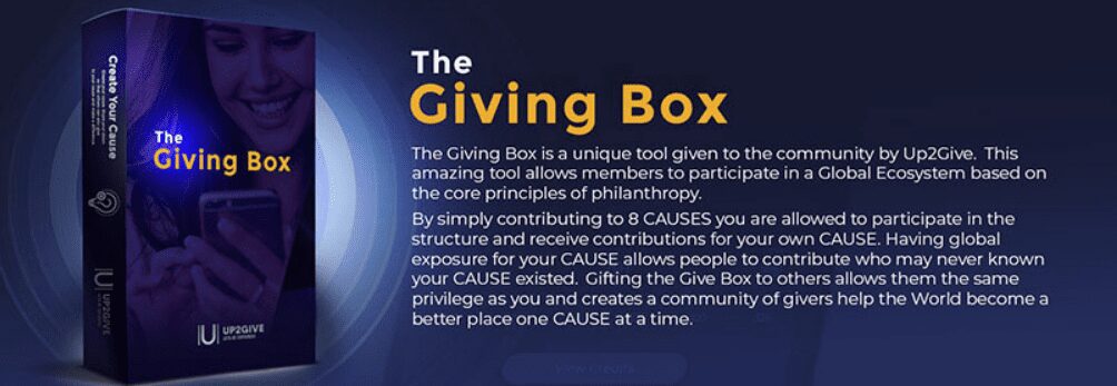 up2give review - the giving box
