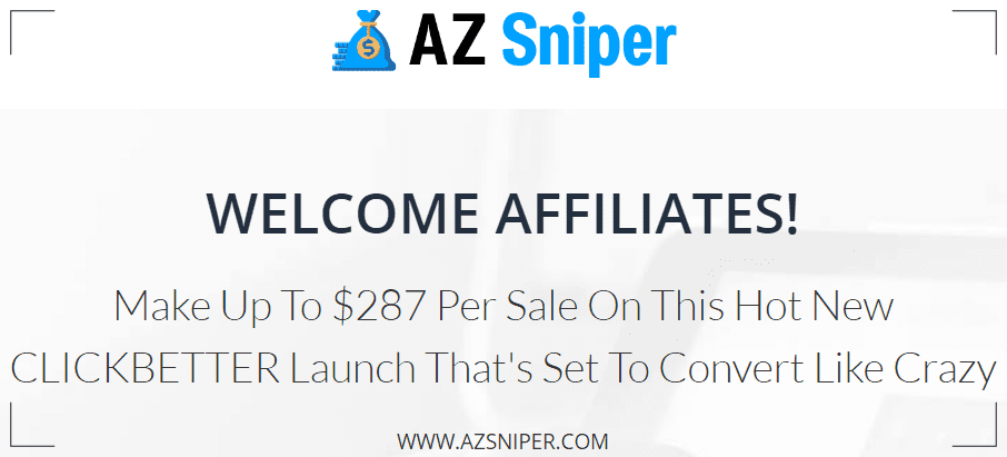 AZ Sniper Review - Affiliate commissions