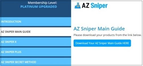 AZ Sniper Review - Inside AZ Sniper 