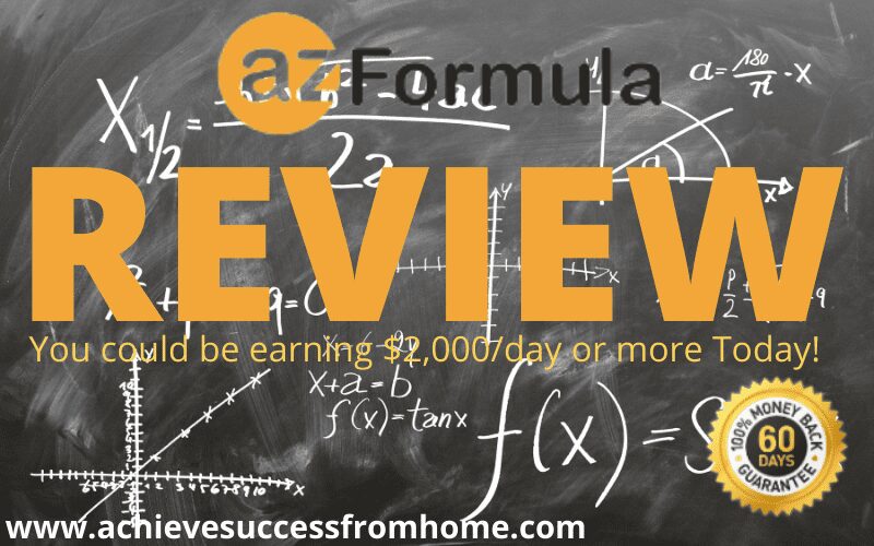 AZ Formula Review – AZ Formula Review – Why This ‘Automated’ Money-Making System Is a Scam