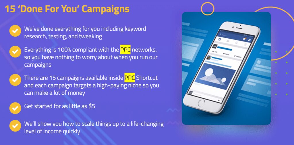 PPC Shortcut Review - Done 4 you campaigns