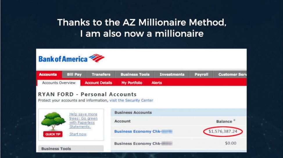 The AZ millionaire method review - Thanks to the AZ millionaire method I am too a millionaire