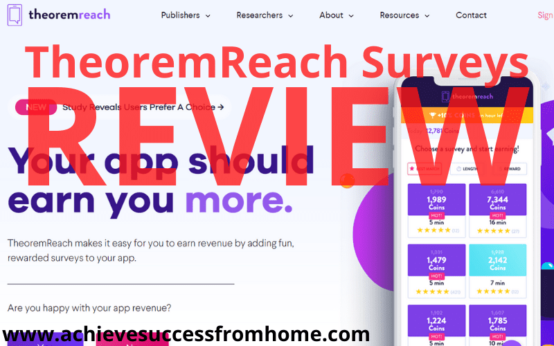 TheoremReach Review – Low Earnings and High Frustration in Survey Platforms