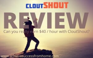 CloutShout Review - Is This The Worst "Get-Paid-To" Site That You Have Ever Seen?