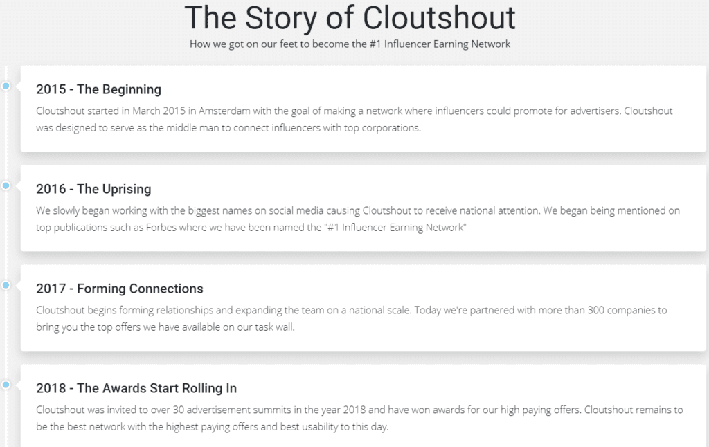 Cloutshout Review - The CloutShout story