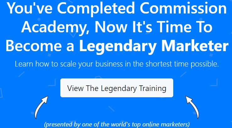 Commission Academy review - Legendary Marketer