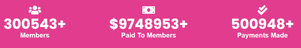 Stackpay review - Number of members and pay outs