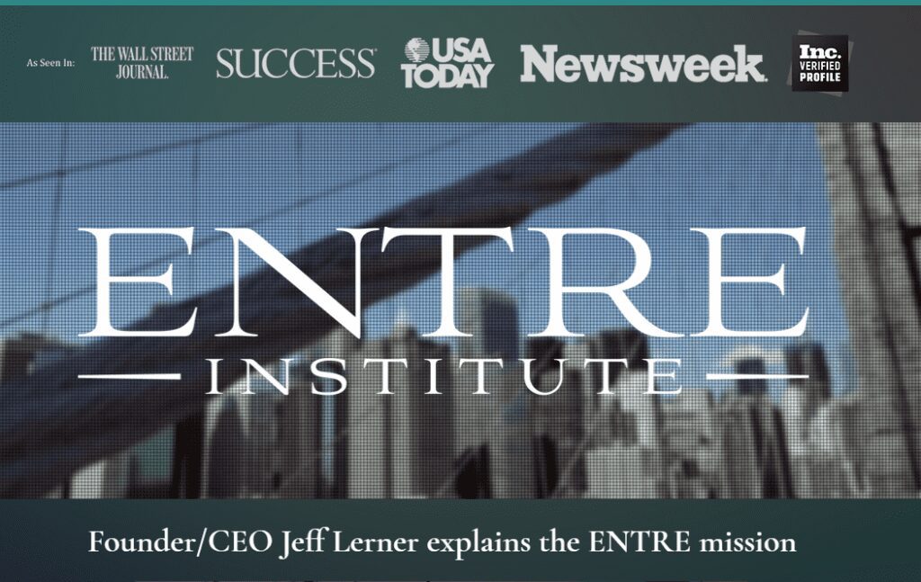 The Entre Institue Review - Entre Institute