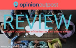 Is the Opinion Outpost a Scam - Be careful when you try and cash out!