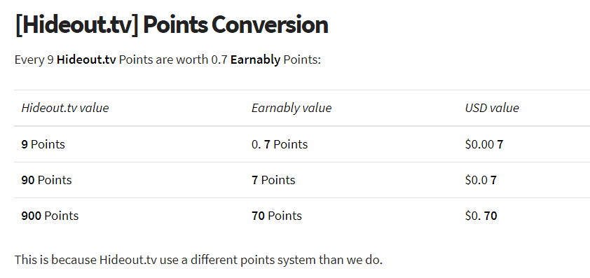 earnably review - video points