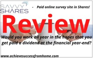 SavvyShares Review - Can you really work for nothing in the hopes of a dividend at year-end?
