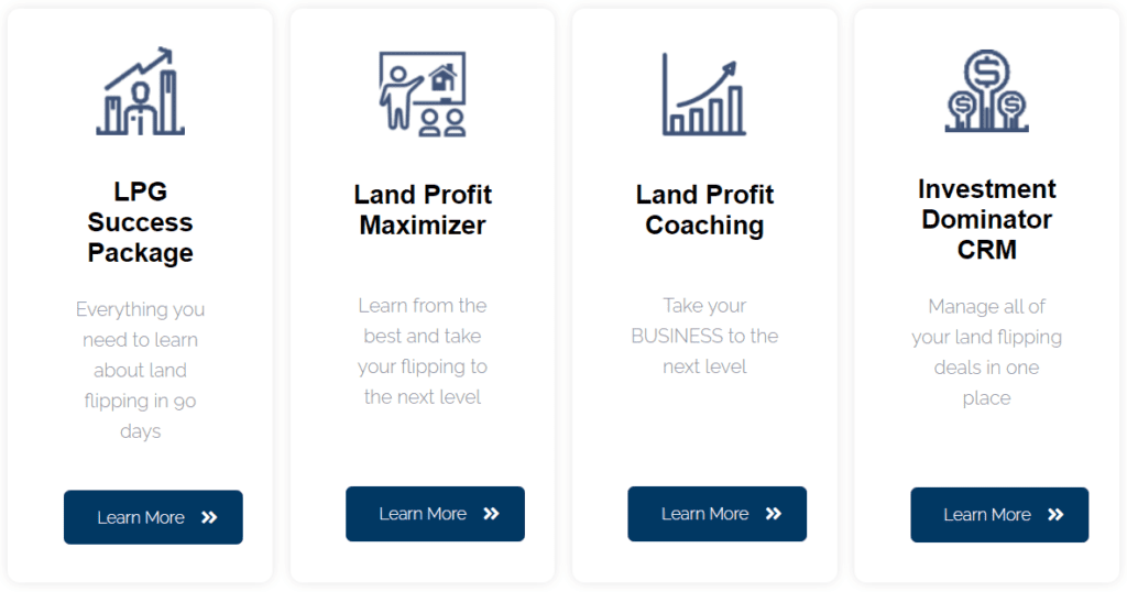 Land Profit Generator Different packages