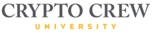 Crypto Crew University logo and brand