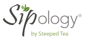 Sipology by Steeped Tea logo and brand
