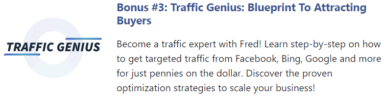 Bonus #3 - Zero Up Traffic Genius