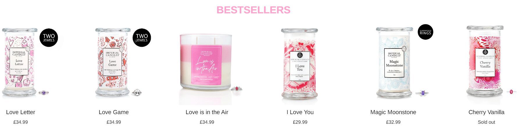 Imperial Candles Products best sellers