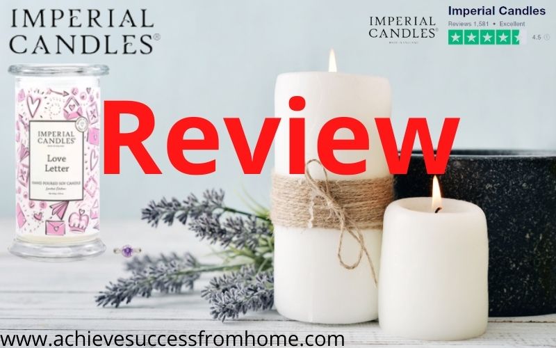 Imperial candles review - Hand made candles made from Soy wax