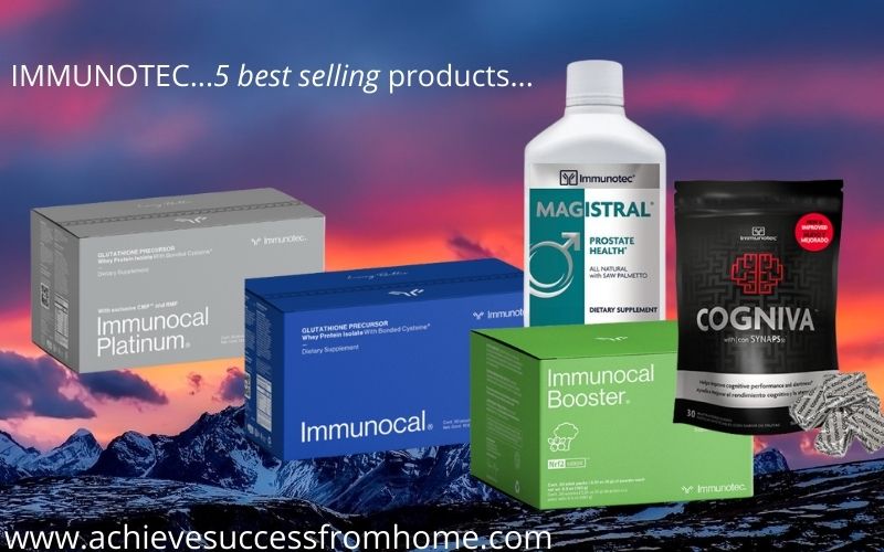 The current top 5 best selling products at Immunotec