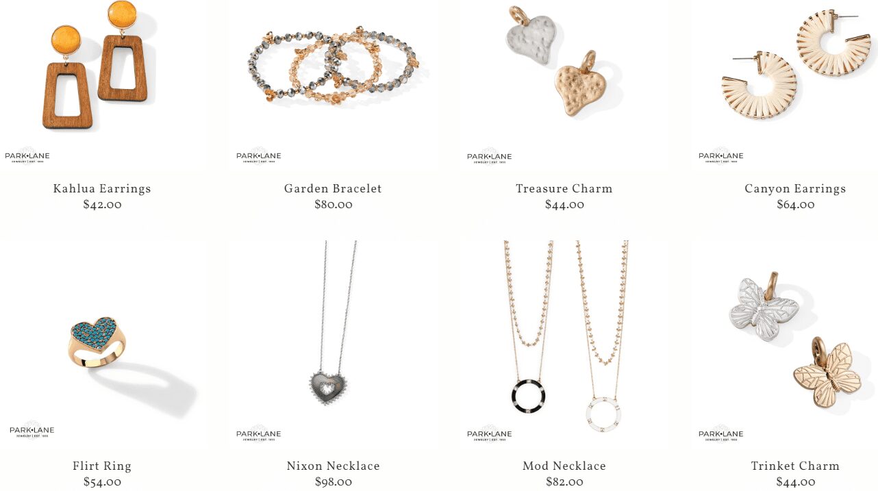 Park Lane Jewelry best sellers