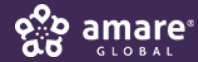 amare global logo and branding