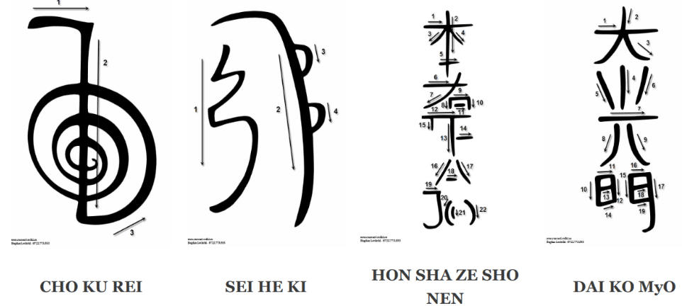 Usui Reiki symbols