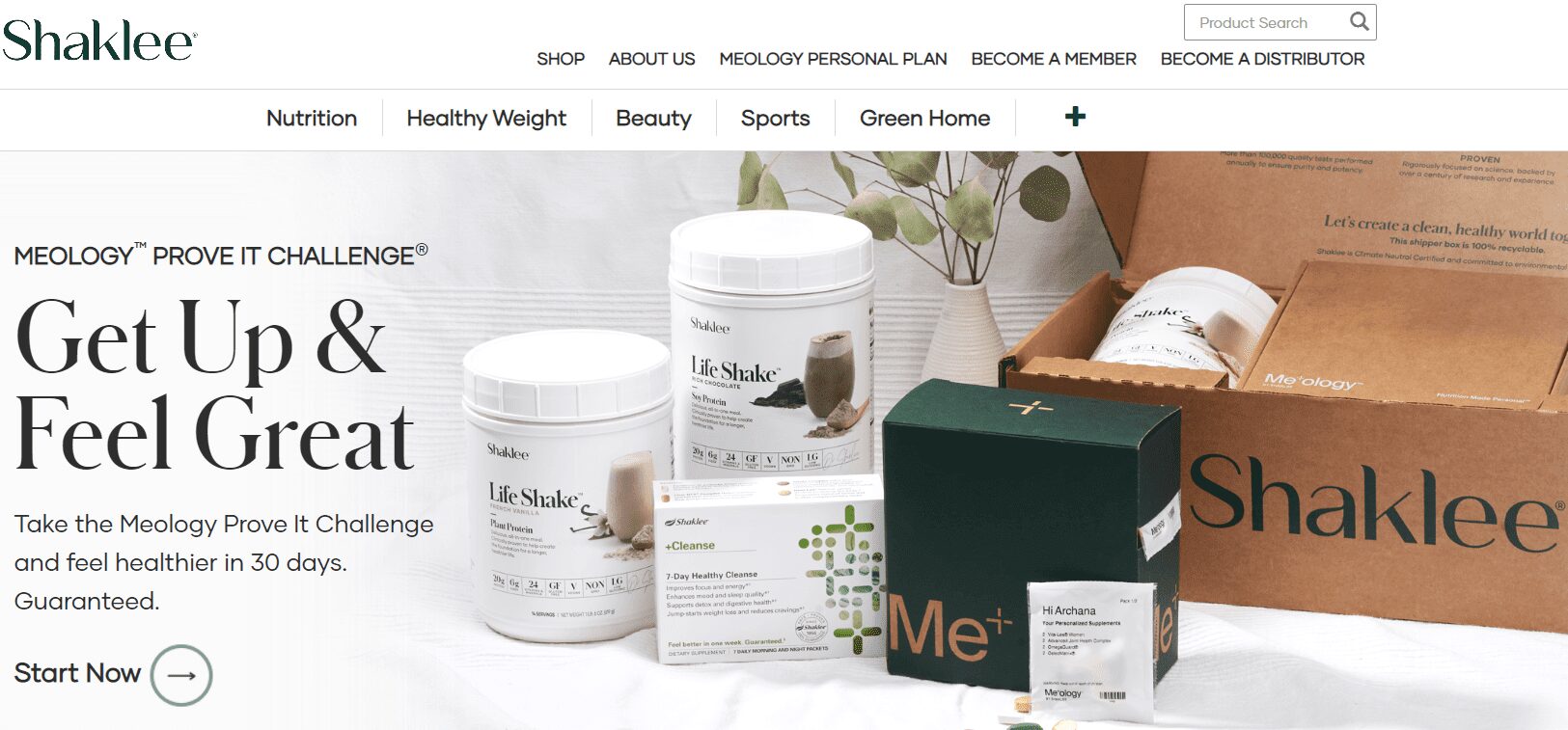 Shaklee Products login