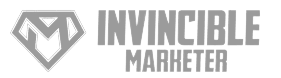 aaron chen's invincible marketer logo and brand