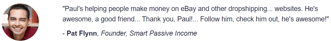 Dropshipping Titans Review - Pat Flynn