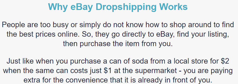 Dropshipping Titans Review - Why eBay dropshipping works