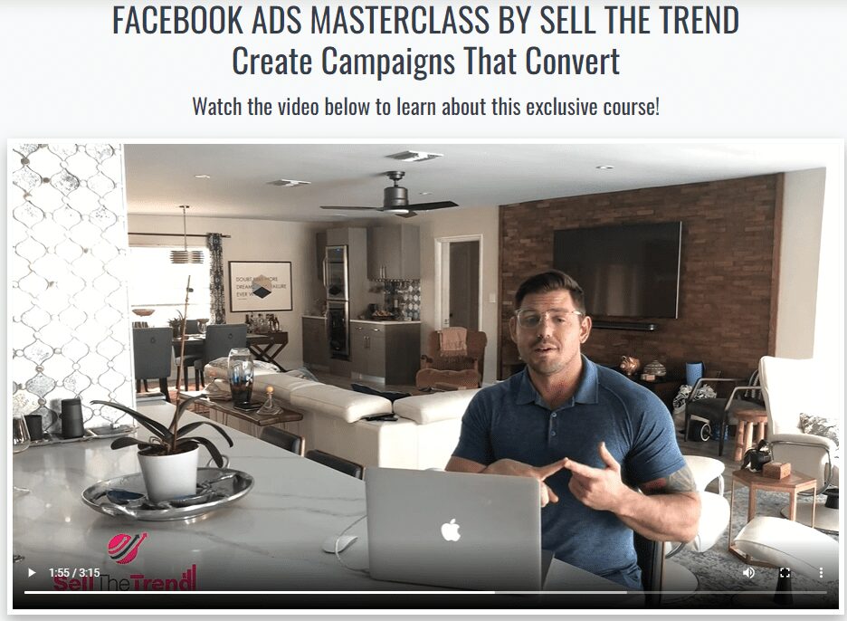 Sell the Trend Facebook Ads Masterclass